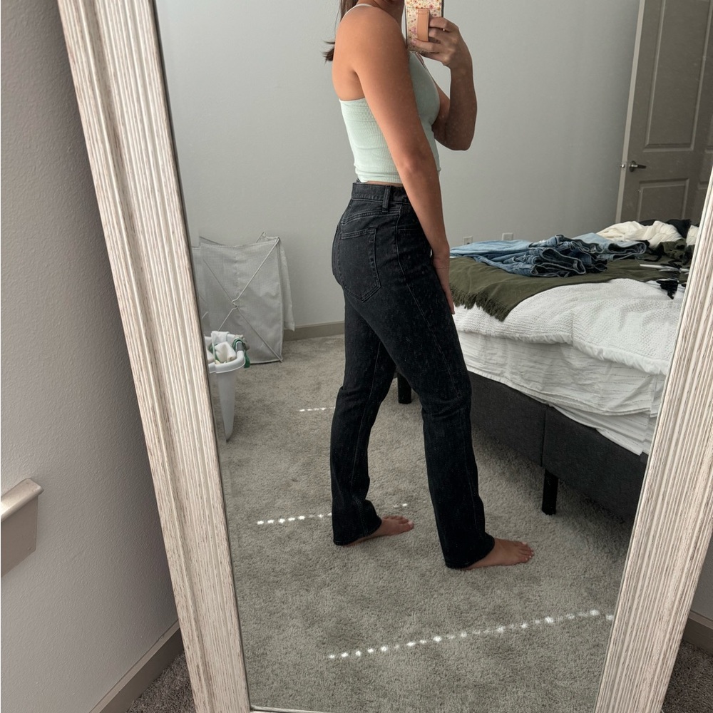 Abercrombie black jeans - size 28